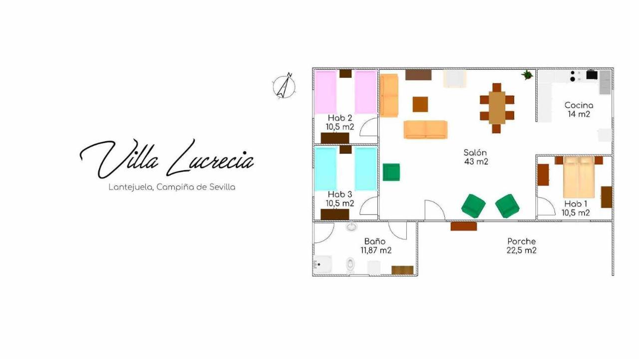 Casa Rural Villa Lucrecia Ла-Лантехуэла Экстерьер фото